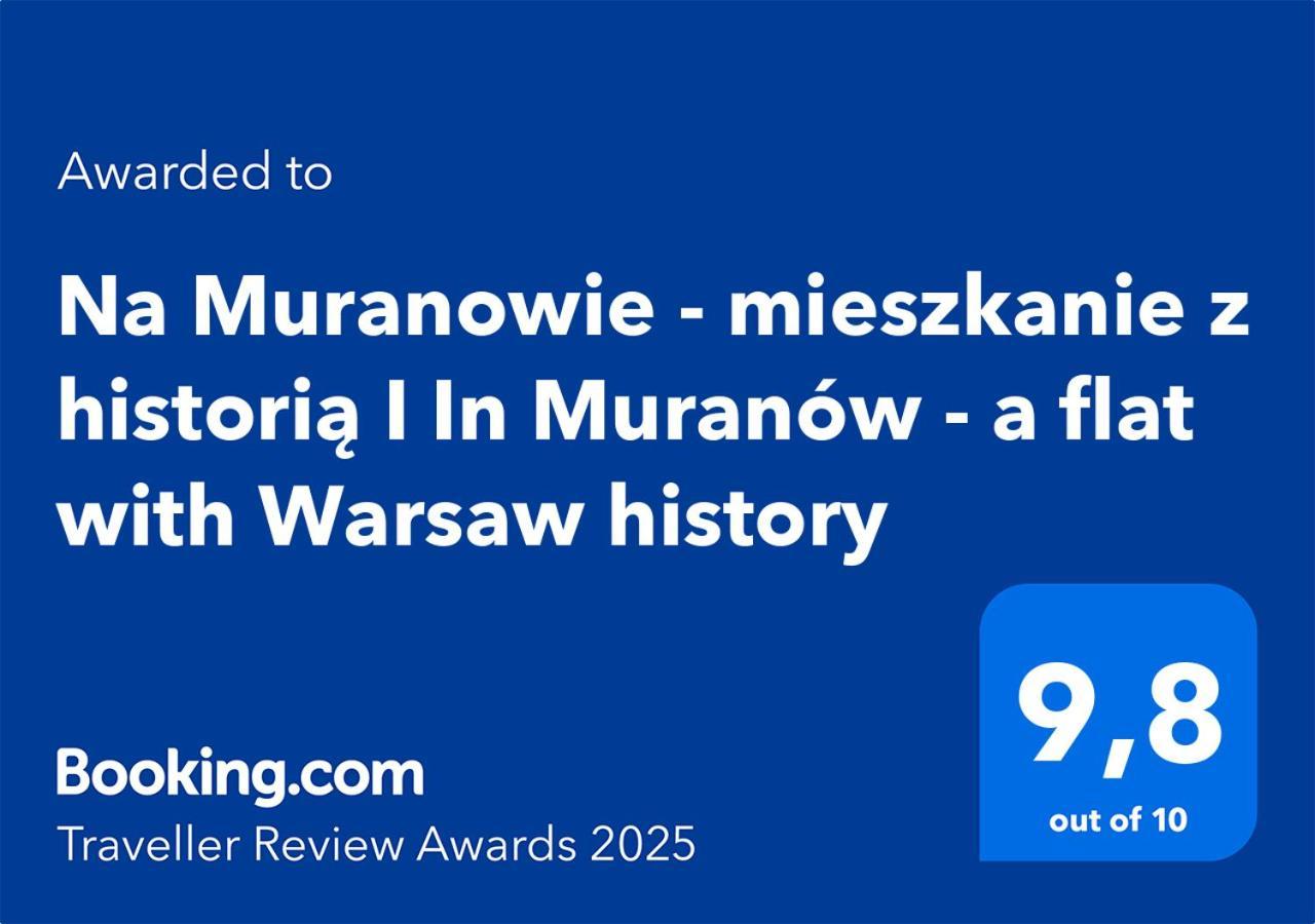 Na Muranowie - Mieszkanie Z Historia I In Muranow - A Flat With Warsaw History Dış mekan fotoğraf